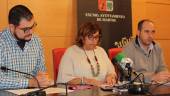 PREVENCIÓN. Francisco Miranda, Ana Matilde Expósito y Amador Lara, ediles de Bienestar, Igualdad y Educación. 