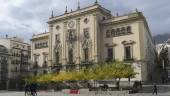 INSTITUCIÓN. Fachada del Ayuntamiento de Jaén, frente a la plaza de Santa María.