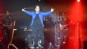 ENTREGA. David Bustamante lo dio todo durante varias horas en el esperado concierto ofrecido por el artista cántabro con motivo de la fiesta de Mancha Real.