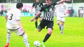 PARTIDO. Chevi, jugador del Burgos, autor del gol del pasado domingo.