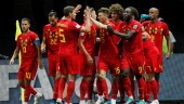 FIESTA. Los futbolistas belgas celebran el segundo gol conseguido ante la selección de Brasil.