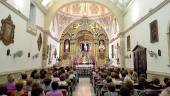 TRIDUO. Celebración religiosa en la ermita del Cristo de la Misericordia. 