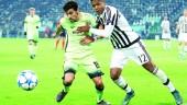 fichaje. Jesús Navas, con la camiseta del Manchester City, en un enfrentamiento frente a la Juventus.