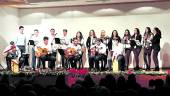 SOLIDARIDAD. El Grupo Rociero “Entre Amigos del Sur”, de Villacarrillo, amenizó una noche mágica de copla y flamenco.