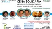 Participantes en la cena solidaria.