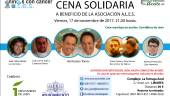 Participantes en la cena solidaria.