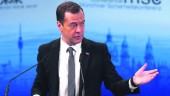 DECLARACIÓN. El primer ministro de Rusia, Dimitri Medvedev, durante su intervención en la Conferencia de Seguridad de Múnich (Alemania).