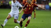Andrés Iniesta, en un partido con la Selección Española