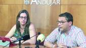 EXPERIENCIA. Nuria Rodríguez y Francisco Huertas, durante la presentación de la nueva convocatoria. 