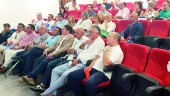 ASISTENCIA. Socios de Unibús Jaén que participaron en la asamblea general ordinaria del colectivo provincial.