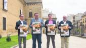 COMERCIO. Jesús Casas, Bartolomé González, Jerónimo García y Diego Martínez, en la presentación. 