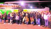 CITA. Foto de familia de los socios del colectivo de peluqueros que asistieron a la feria del sector. 