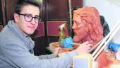 ESTILO. Francisco Jiménez comienza a definir un estilo propio en su creación como futuro imaginero.