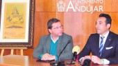 PRESENTACIÓN. Francisco Huertas y José María Alcántara, que será el futuro exaltador de la Romería.