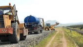 INTERVENCIÓN. La Junta de Andalucía reanuda las obras en el ramal ferroviario entre Santana y Vadollano.