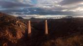 VÍA FÉRREA DESDE 1899. Puente de Arroyo Salado, todo un reto de la ingeniería civil, que aún hoy sigue causando admiración. 