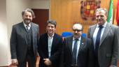 Juan Espejo, José María Álvarez, Manuel Contreras y Miguel Sainz.