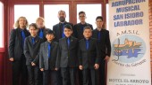 BANDA. Los nuevos músicos de la Agrupación Musical “San Isidro Labrador” de Puente de Génave.