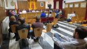 DEBATE. Concejales de la Corporación Municipal, en la pasada sesión plenaria.