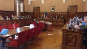 PLENARIO. Celebración del último pleno de 2018 de la Diputación Provincial de Jaén.