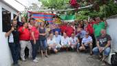 CONVIVENCIA. Asistentes al encuentro anual de miembros y simpatizantes de la Peña Barcelonista de Alcalá la Real.