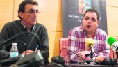 INVERSIONES. Rubén Cuesta y Víctor Torres durante la presentación.