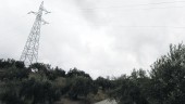INVESTIGACIÓN. Imagen de archivo en la que se contempla un tendido eléctrico, rodeado de olivares.
