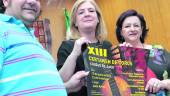 CARTEL. José Calero, Francisca Molina y Maribel Garrido. 