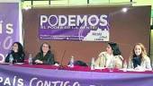 ACTO. Pilar Gámez, Trinidad Ortega, Dolores Vico y Mercedes Barranco.