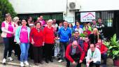 CURSOS. Los usuarios del Centro Ocupacional “La Peña” de Martos.