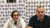 ANÁLISIS. Alba Ruiz Catena y Rodrigo Checa, karateca y concejal de Deportes del Ayuntamiento de Baeza.