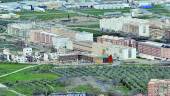 INMUEBLES. Vista aérea de viviendas de la zona del Bulevar de la capital.