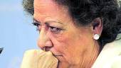 tribunales. Rita Barberá, en una comparecencia anterior.