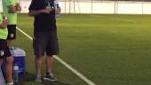 entrenador. Joseba Aguado, técnico del Linares Deportivo.