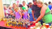 aceites. Expositor de productos de alimentación, en una anterior edición de la feria. 