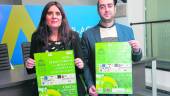 PATRIMONIO. Ana Vivancos, de la Caja Rural de Jaén, y Javier Gámez, durante la presentación de la jornada.