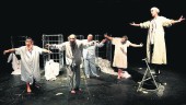 RECONOCIMIENTO. La compañía de teatro La Zaranda representa la obra “El grito en el cielo”.