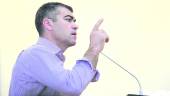TRANQUILIDAD. Ginés V. L. se dirige al tribunal que lo juzga durante el interrogatorio al que fue sometido durante más de dos horas.