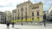 GESTIÓN. Fachada del Ayuntamiento, en la Plaza de Santa María, en una fotografía de archivo. 