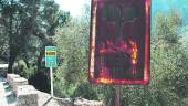 SEÑALIZACIÓN. Carretera que une Villanueva del Arzobispo al embalse del Tranco en el Parque de Cazorla, Segura y Las Villas.