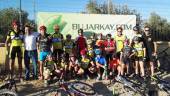 SEGUNDA TEMPORADA. Componentes de la Escuela Manuel “Triki Beltrán”-Bujarkay en la foto de familia de esta campaña.