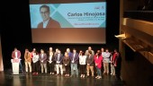 UNIDAD. Presentación de la candidatura a las elecciones de mayo, liderada por Carlos Hinojosa.