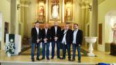 EN ARGENTINA. Vientos del Sur, en la iglesia del Nuestra Señora del Rosario, donde presentaron su Misa Criolla. 