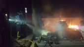 Incendio en una vivienda abandonada en Jaén capital. 