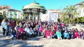 ENCUENTRO. El acto centró se celebró en la Plaza de la Constitución de Mancha Real.