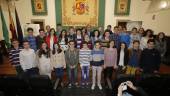 EDUCACIÓN. Participantes en la fase jiennense de la Olimpiada Matemática Thales, en el instituto Virgen del Carmen.