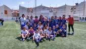 FEMENINO CADETE. Futbolistas del Atlético Jiennense y La Circunstancia.