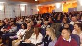EXPECTACIÓN. El teatro arjonillero fue el lugar elegido para las intervenciones del encuentro.