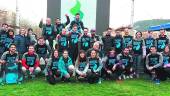 ÉXITO. Organizadores del primer Duatlón Ciudad de Jaén.