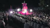 FIESTAS. Procesión en honor al Cristo de la Salud.